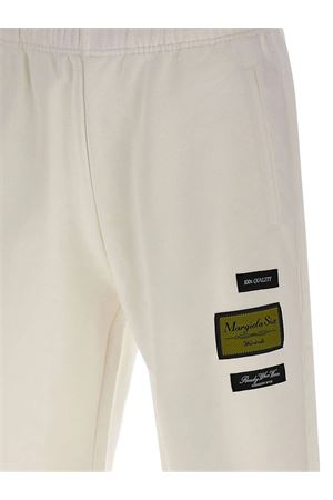 Shorts sportivi in misto cotone bianco MM6 MAISON MARGIELA | SH0MU0027S25606101